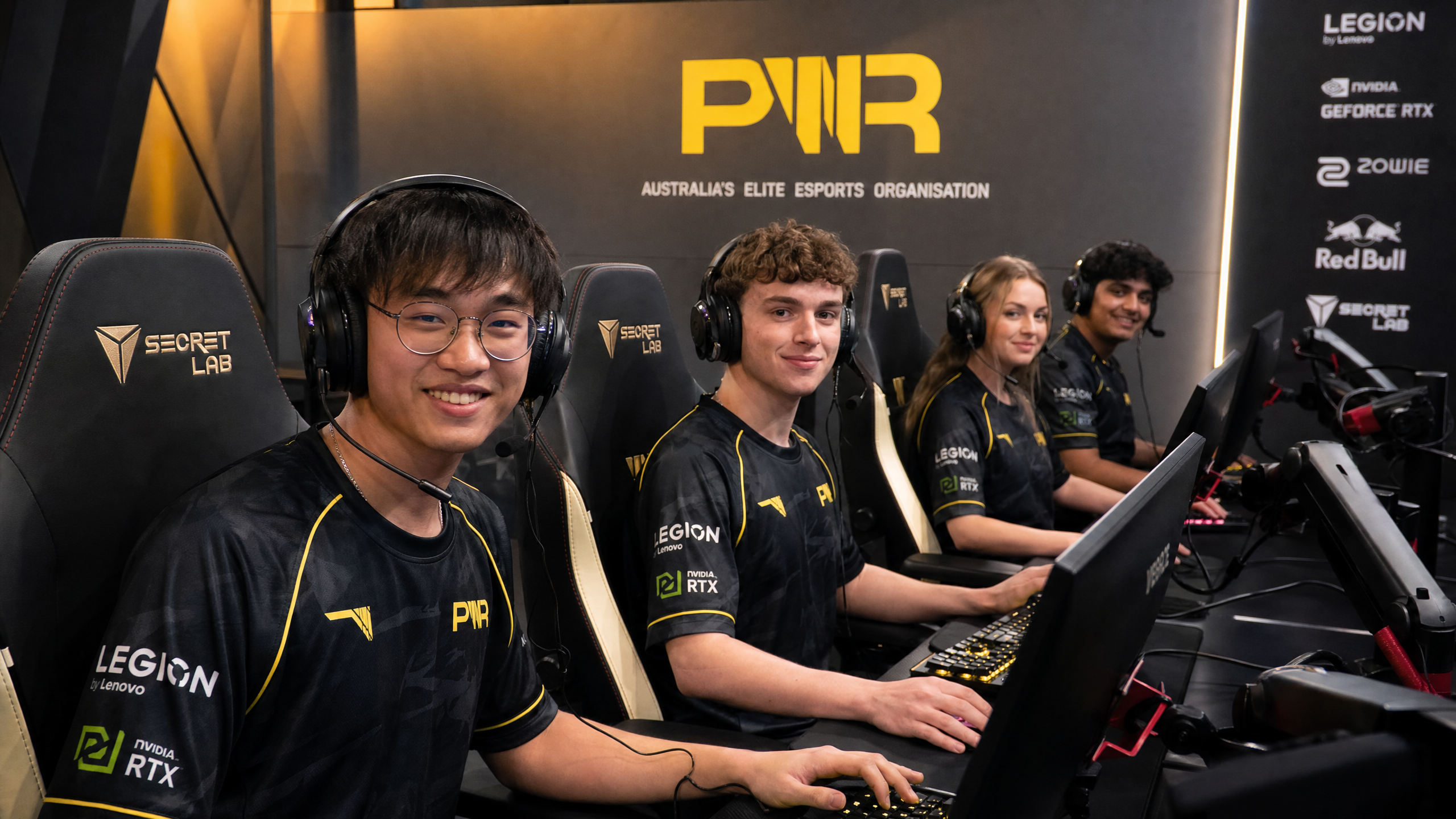 RapidSpawn team at gaming facility